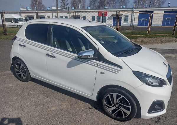 Peugeot 108 cena 38999 przebieg: 76000, rok produkcji 2017 z Głogów małe 137